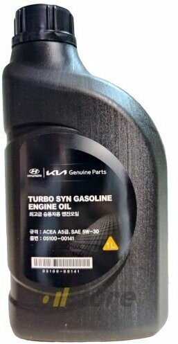 Моторное масло Hyundai/Kia Turbo SYN Gasoline Engine Oil 5W-30, 1л