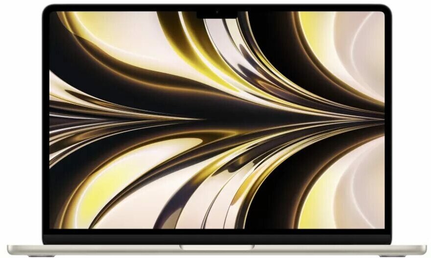 Ноутбук Apple MacBook Air 13 2022 Starlight MLY13 Apple M2 / 13.6 / 2560x1664 / 8GB / 256GB / Apple graphics 8-core / macOS — фото 1