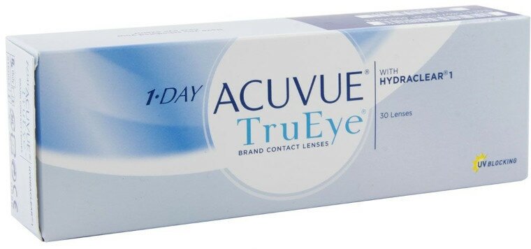 Контактные линзы ACUVUE Johnson & Johnson 1-Day TruEye (30 шт / 8.5 / -3.25)