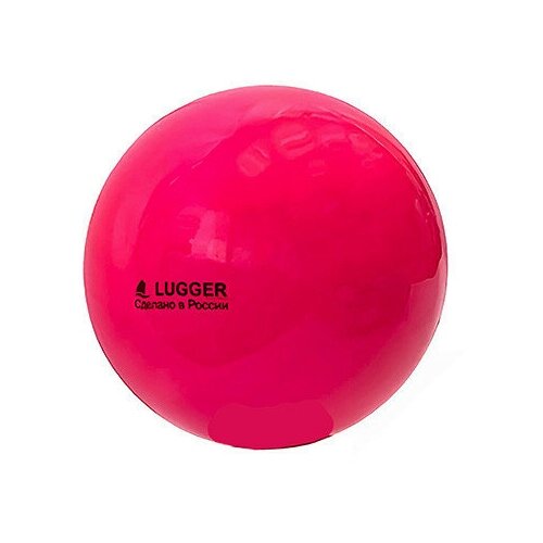 Мяч для художественной гимнастики однотонный, d=15 см (розовый)