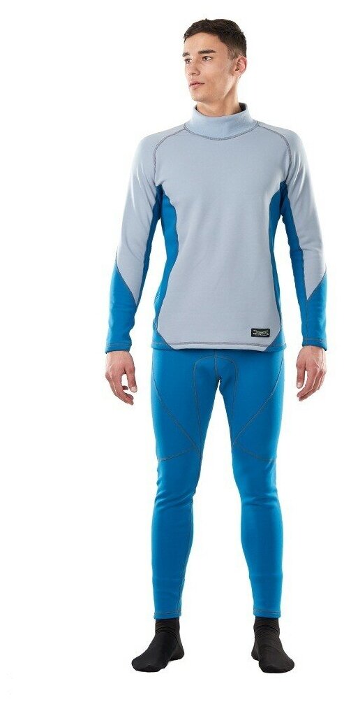 Термобелье зимнее Dragonfly Polartec Blue-Grey XXL