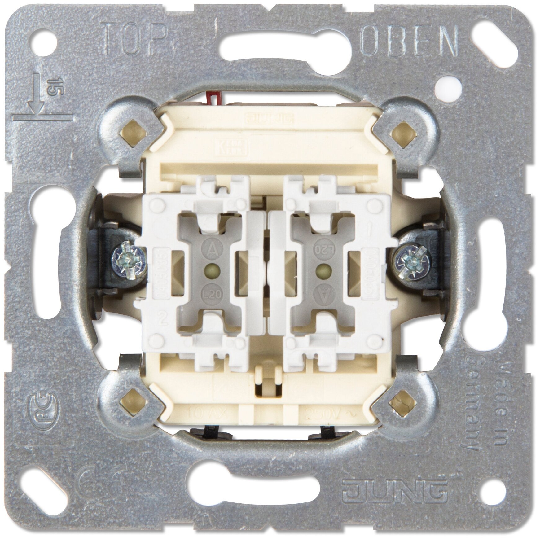 Выключатель JUNG EP405U ECO Profi 10 А