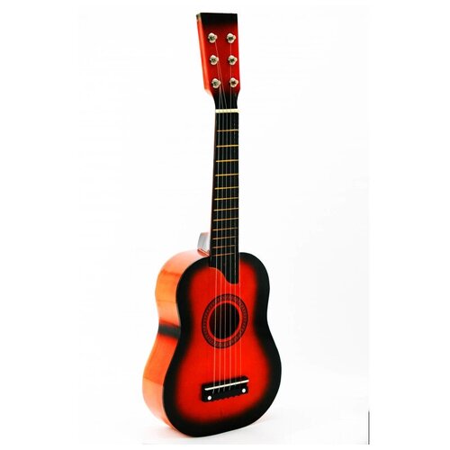Деревянная игрушка гитара (6 струн, 53 см)