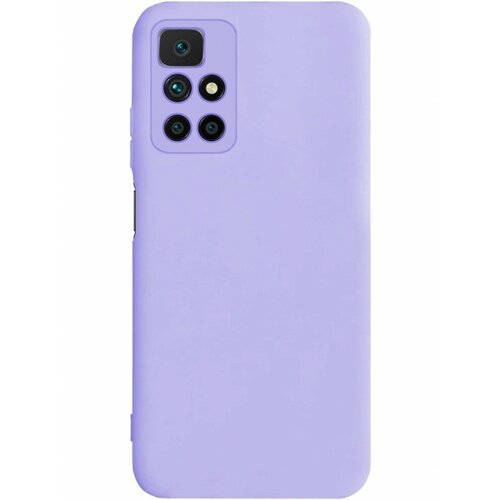 Накладка силиконовая Silicone Cover для Poco M4 Pro 5G / Xiaomi Redmi Note 11S 5G сиреневая накладка силиконовая silicone cover для poco f3 xiaomi mi 11i сиреневая