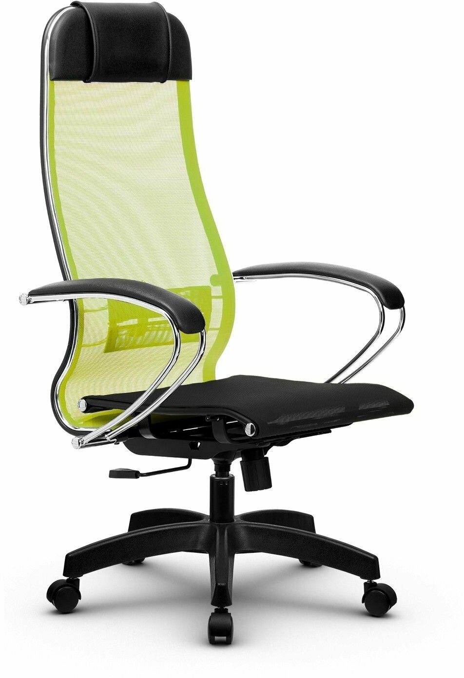 Компьютерное кресло МЕТТА-4(MPRU)/подл.131/осн.001 лайм