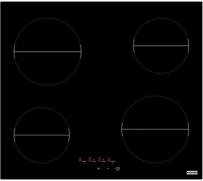 Стеклокерамическая варочная панель Franke Варочная панель Franke FHR 604 C T BK