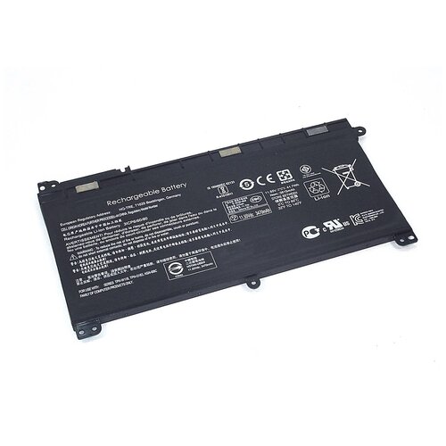 фото Аккумуляторная батарея для ноутбука hp pavilion x360 (bi03xl) 11,55v 41,7wh черная oem