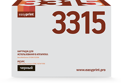 Картридж EasyPrint 106R02310 черный совместимый с принтером Xerox (LX-3315)