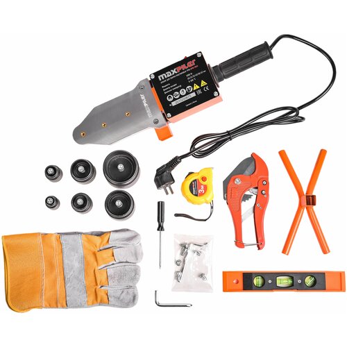 Аппарат для сварки пластиковых труб MAXPILER MPW-2063 2000 Вт 300С 202532405063 мм 6243935 522500₽