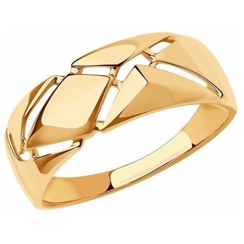 фото Sokolov кольцо из золота 018686, размер 17