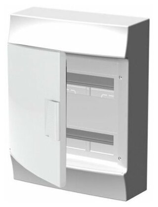 Шкаф настенный ABB Mistral41 36М (2x18) непрозрачная дверь с винтовым клеммным блоком 41P18X21B