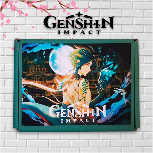 Аниме бокс Геншин Импакт Genshin Impact СЯО подарочный набор печатной продукции геншин импакт