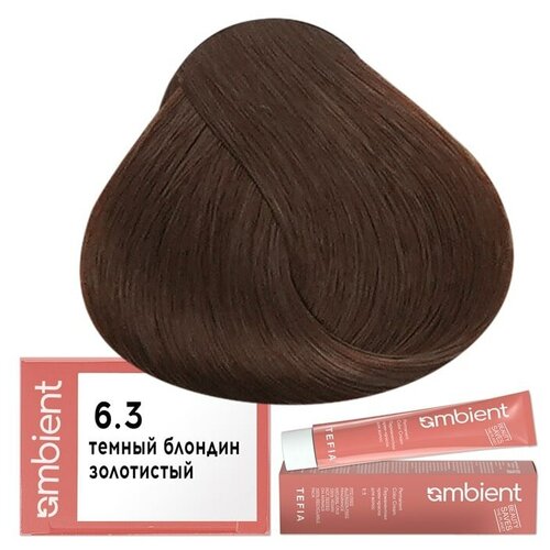 Крем-краска для волос AMBIENT 6.3, Tefia