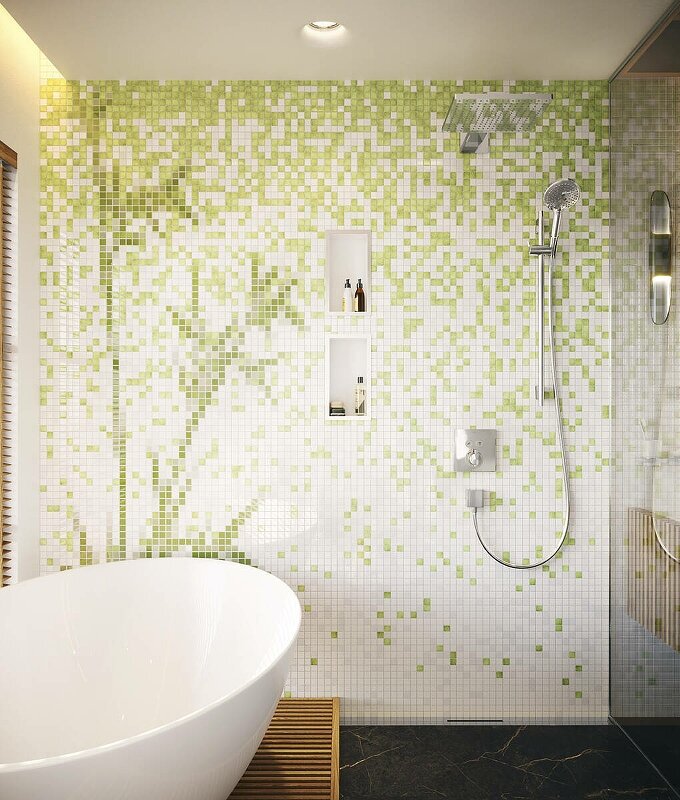 Cмеситель термостатический Hansgrohe - фото №4
