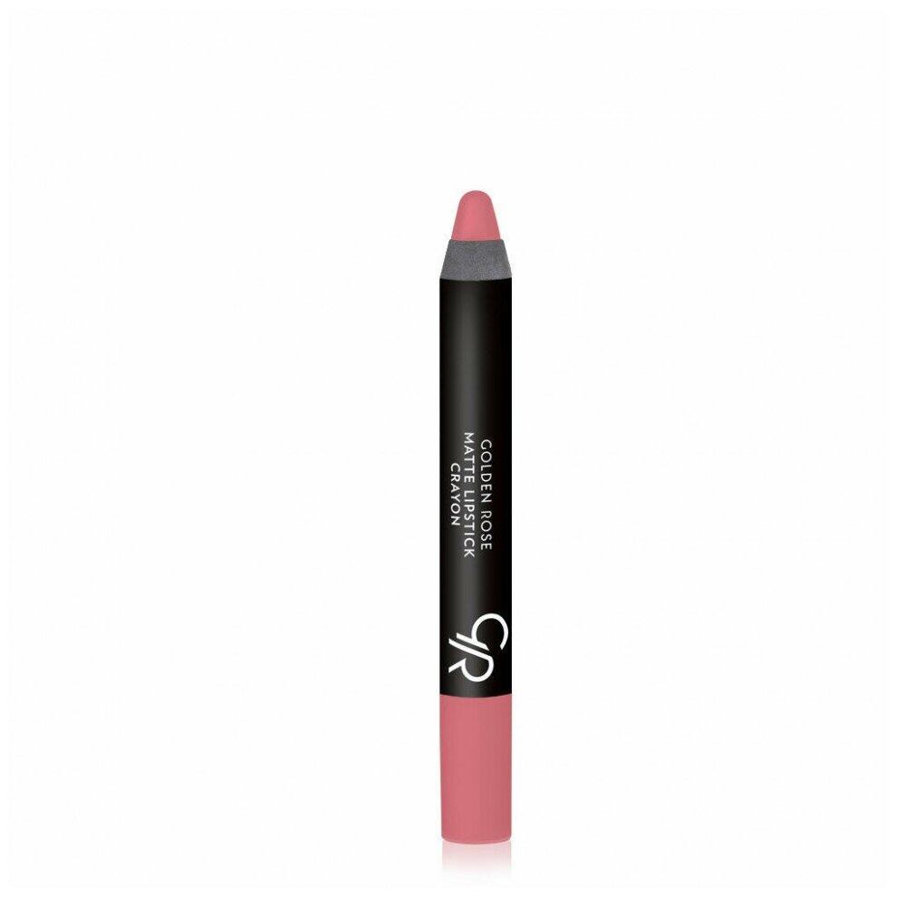 Помада-карандаш для губ «Golden rose» Matte lipstick crayon №12