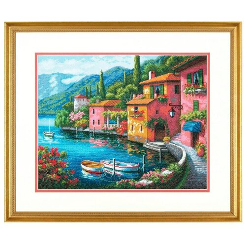 Dimensions Набор для вышивания крестиком Lakeside Village (70-35285), 1 шт., 177.8 х 38 см dimensions набор для вышивания крестиком lakeside village 38 x 30 см 70 35285