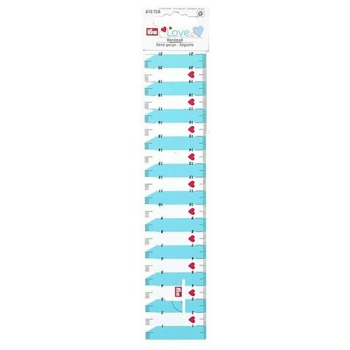 Линейка для разметки и измерения 23x4,5 см, PRYM металлический транспортир измерение угла фоторасстояние измерение угла круглая линейка линейка из нержавеющей стали фотометрическая