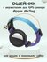 Ошейник для животных с колокольчиком и чехлом для Bluetooth-метки...