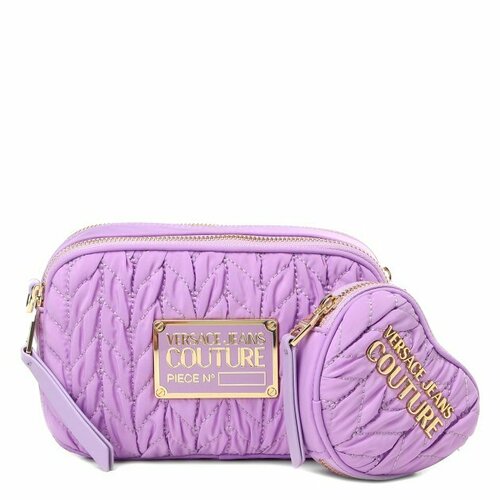 Сумка кросс-боди Versace Jeans Couture, фиолетовый сумка женская florence collection m83 jeans ут 00011232