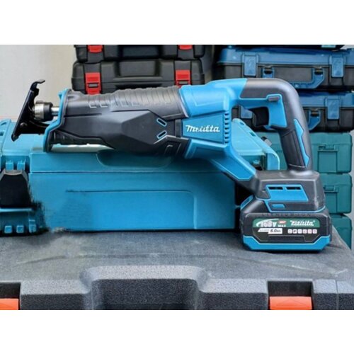 Аккумуляторная сабельная пила DJR 185 RME в кейсе с набором оснастки 2 АКБ 6 а-ч в комплекте 1294400₽