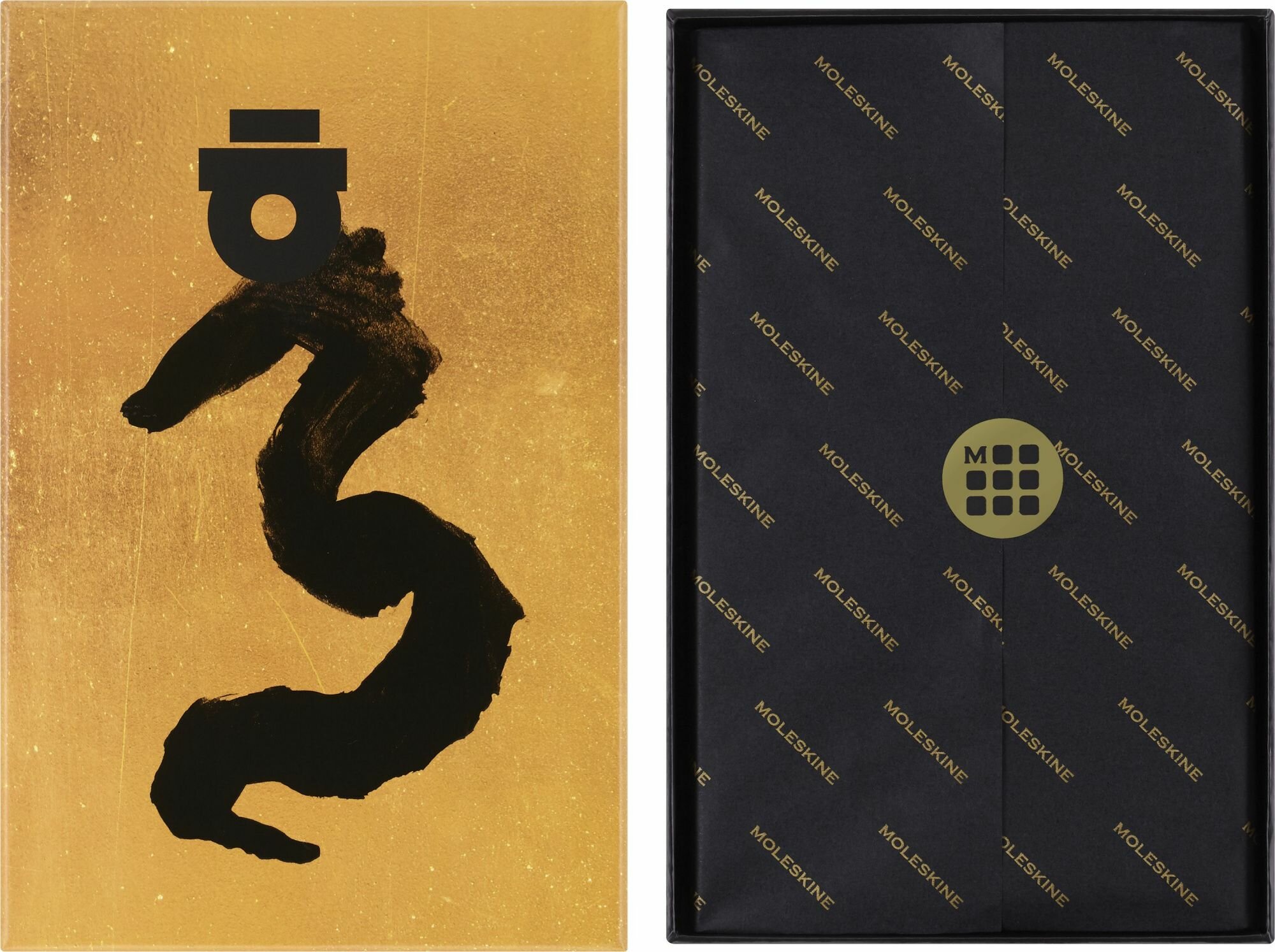 Блокнот в линейку Moleskine & Ahn Sang Soo LE Year of The Dragon 13х21см в подарочной коробке — фото 1