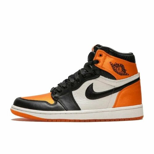 1 high og banned fearless royal basketball shoes men 1s top shattered backboard shadow obsidian sneaker Кроссовки Jordan, размер 36.5, оранжевый, черный