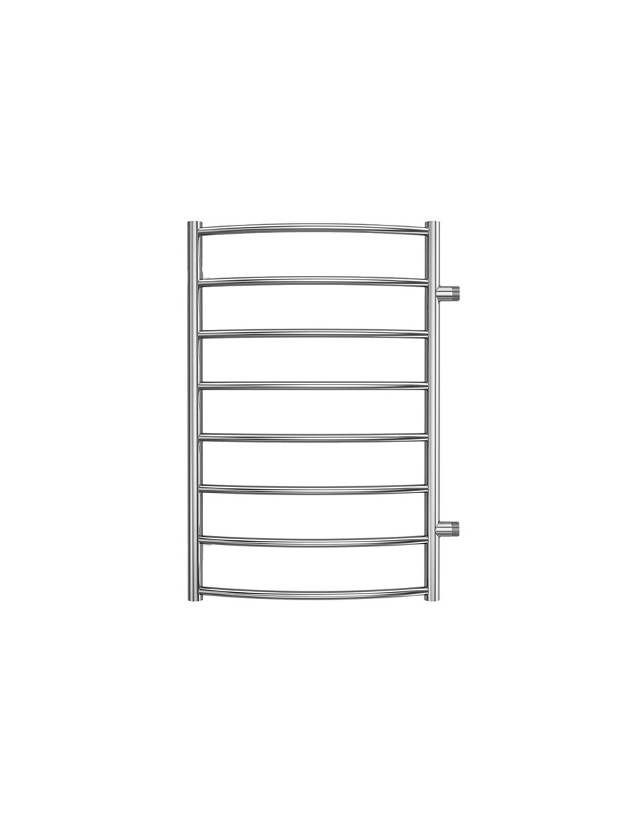 Полотенцесушитель водяной Terminus Классик П8, боковое подключение 500 мм, 500 x 800 мм, хром