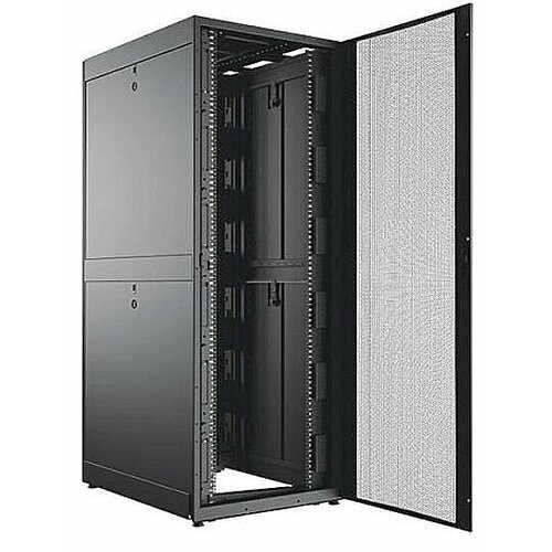 Шкаф коммутационный C3 Solutions (C3. RF4205) напольный 42U 750x1200мм пер. дв. перфор. задн. дв. перфор.2-хст. 2 бок. пан. направл. под закл. гайки 1400кг черный сталь шкаф 2 дв с ящиками вестер