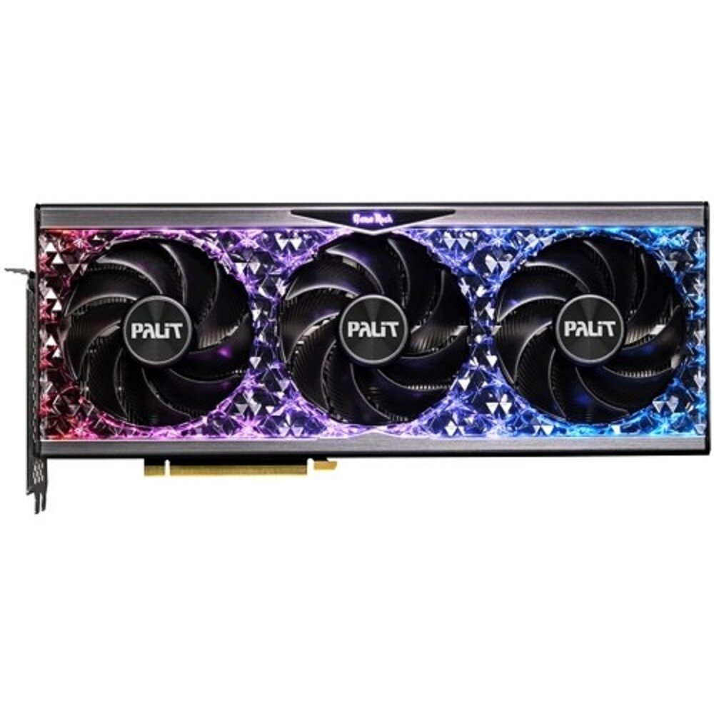 Palit Видеокарта Видеокарта Palit PCI-E nVidia GeForce RTX4080 GAMEROCK 16GB (GDDR6X, 256bit, 3xDP, HDMI) (NED4080019T2-1030G)