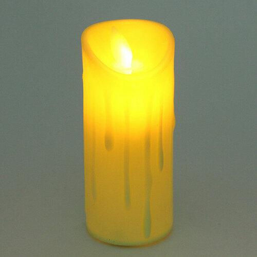 Сувенир подсветкой Свеча - Капли воска 5125 см 529₽