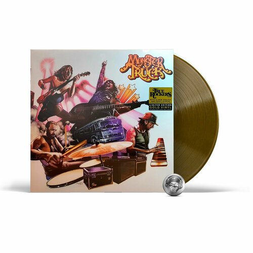 снайдер Monster Truck - True Rockers (coloured) (LP) 2018 Gold, 180 Gram, Limited Виниловая пластинка