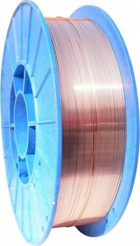 фото Проволока сварочная омедненная - 1,0мм СВ08Г2С 5кг, уп, 5кг