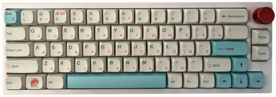 Клавиатура Epomaker TH66 White Sushi (TH66Pro-WHT-SUS-Budg)