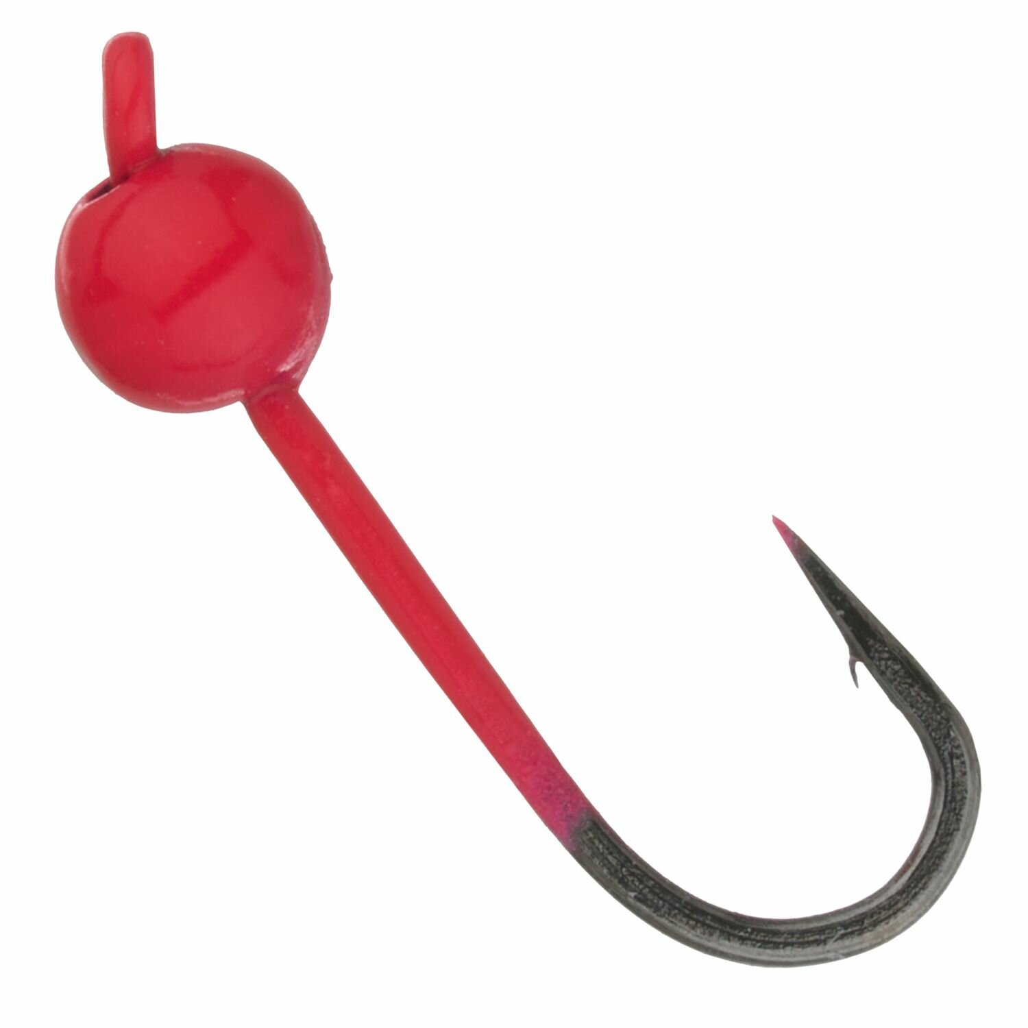 Джиг головка для рыбалки вольфрамовая Crazy Fish Tungsten Jig Head 1,35гр Pink, 3 шт в упаковке