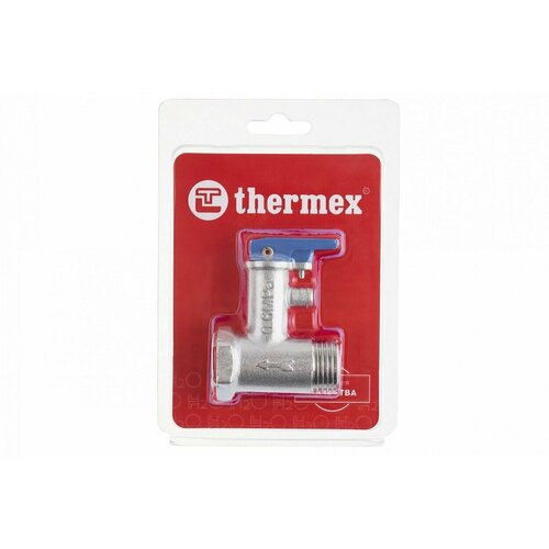 Клапан предохранительный thermex 1/2, 7 бар, с ручкой