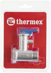 Клапан предохранительный thermex 1/2, 7 бар, с ручкой