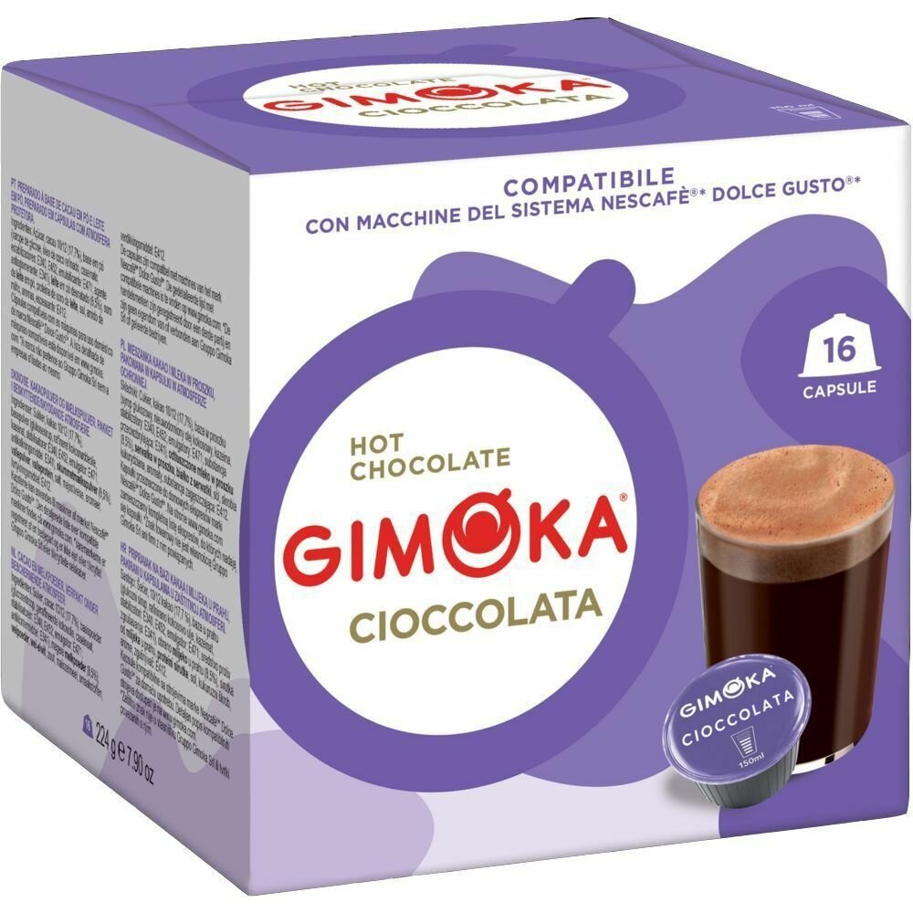 Какао в капсулах Gimoka Dolce Gusto Cioccolata, 16шт