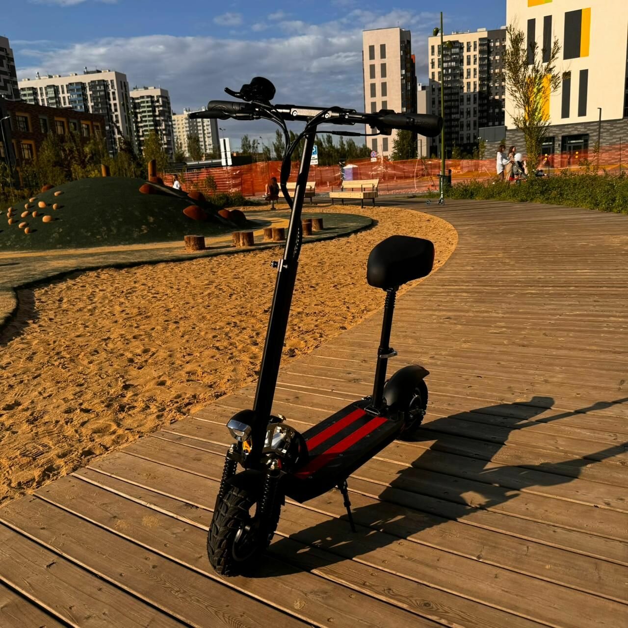 фото Электросамокат повышенной мощности, 48 вольт,13 ампер, складной