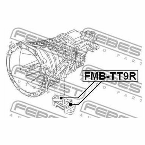 Опора двигателя Febest FMB-TT9R для Ford TRANSIT (2000-2006)