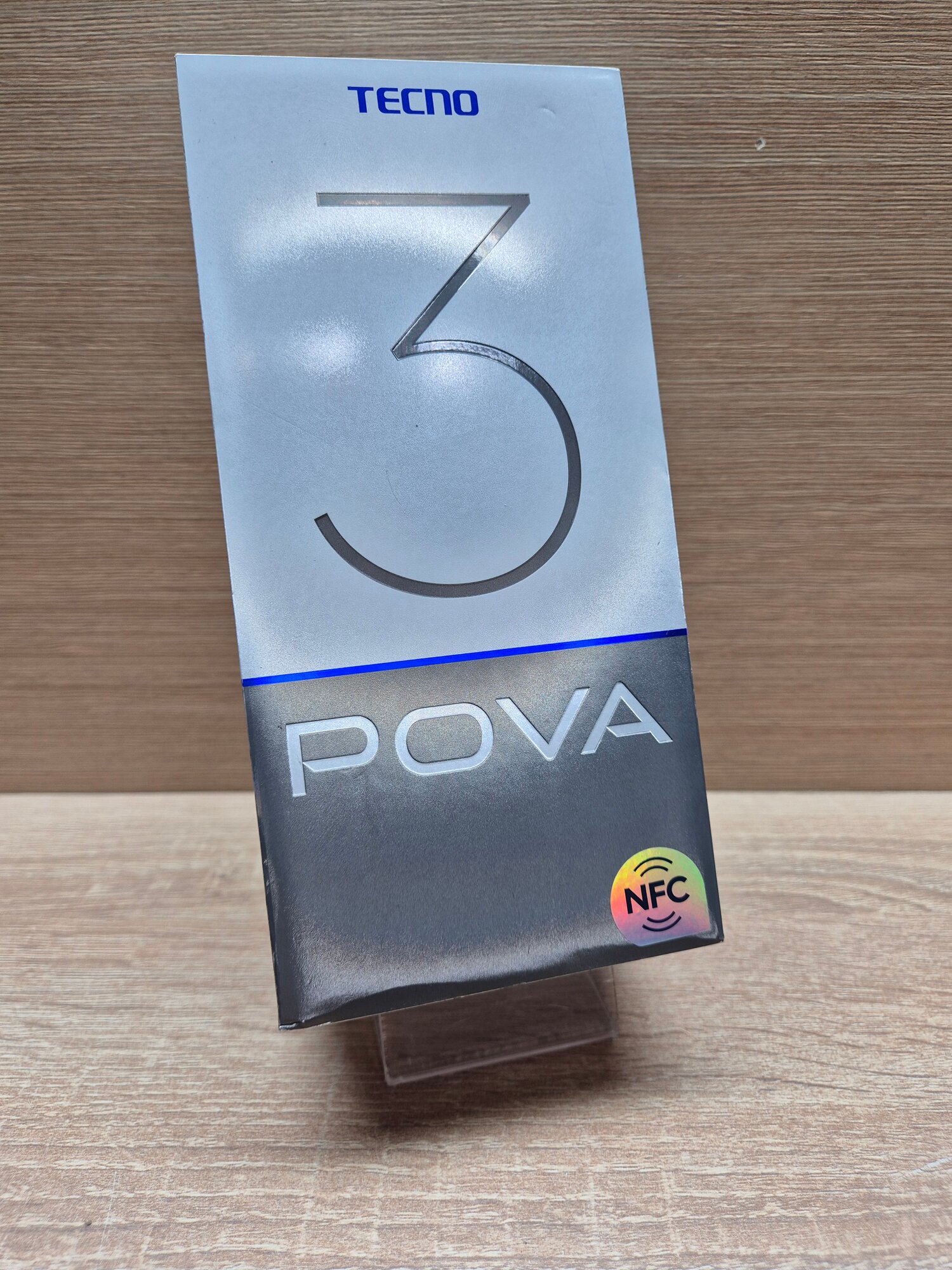 Смартфон TECNO Pova 3 6/128 ГБ, Dual nano SIM, серебристый — фото 1