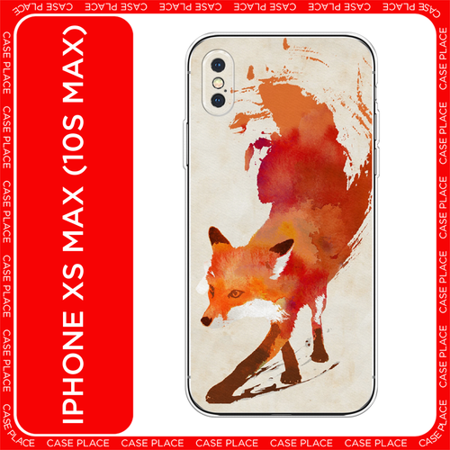 фото Чехол на apple iphone xs max / айфон xs max с принтом лиса case place