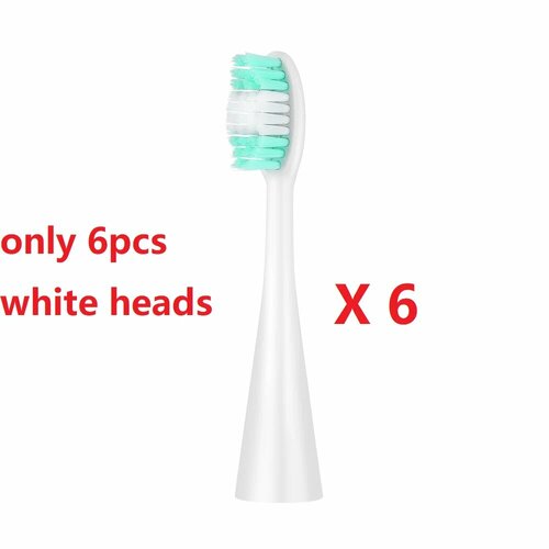 Электрический ороситель для полости рта Hailicare Only 6pcs white head 424₽