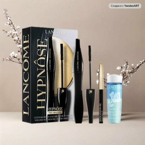 LANCOME Набор Hypnose Тушь для ресниц Карандаш для глаз Лосьон для снятия макияжа с глаз 5533₽