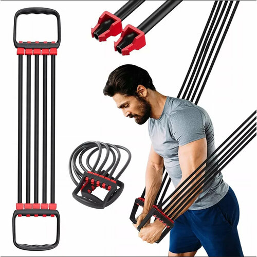 Эспандер ленточный для кистевых упражнений 100кг регулируемая нагрузка 932₽