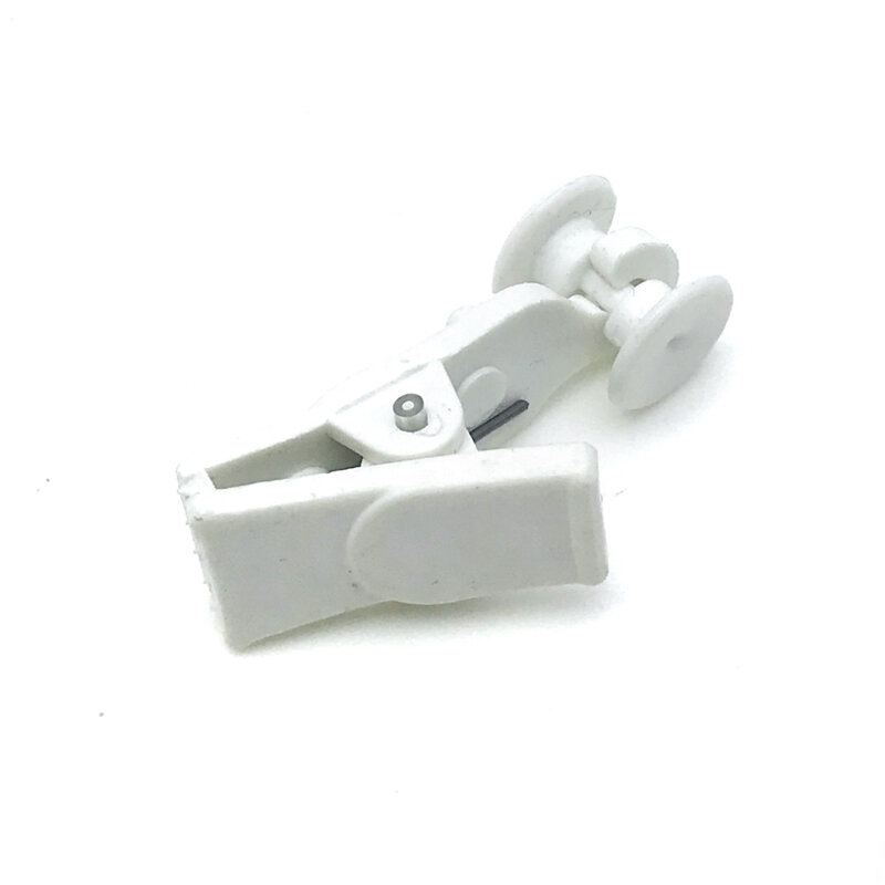 Прищепки для штор, пластик, цвет белый, набор 50шт — фото 1