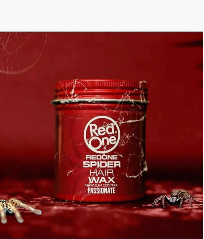 Воск для укладки волос Red One Spider Hair Wax Passion 150мл, экстра-сильная фиксация — фото 1