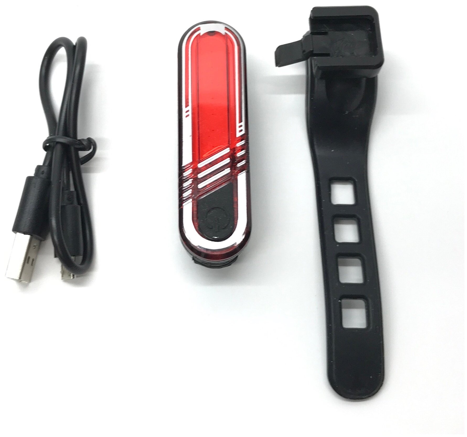 Фонарь задний Briviga USB 50 EBL-040 red