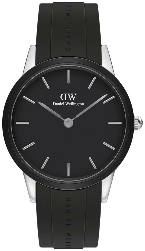 Наручные часы Daniel Wellington Iconic Link, черный