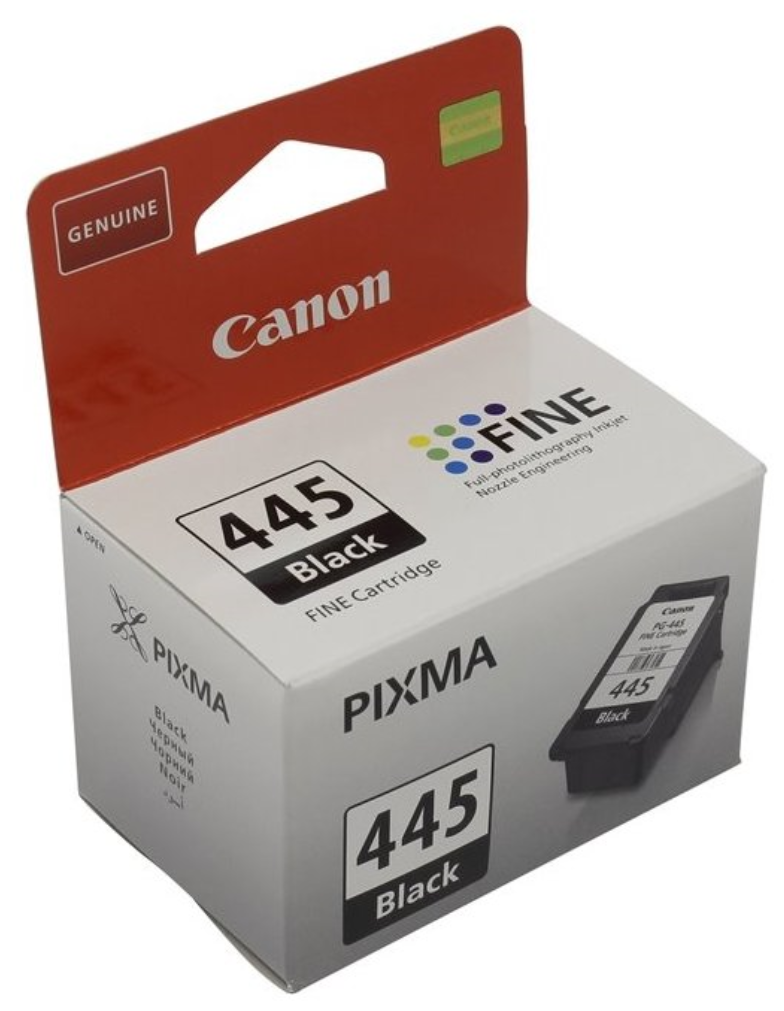 PG-445 (Bk) Картридж CANON оригинальный - фотография № 9