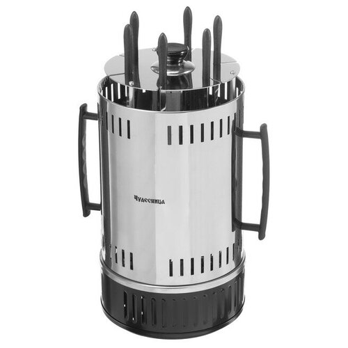 Электрошашлычница Чудесница 1006Т 1250 Вт 6 шампуров серебристая 400000₽